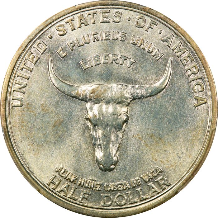 1935 Spanish Trail Commemorative Half Dollar (50c) Obverse Image