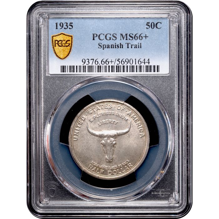 1935 Spanish Trail Commemorative Half Dollar (50c) Obverse Image