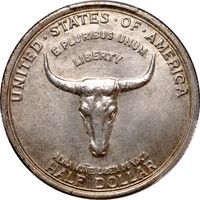1935 Spanish Trail Commemorative Half Dollar (50c) Photo 3