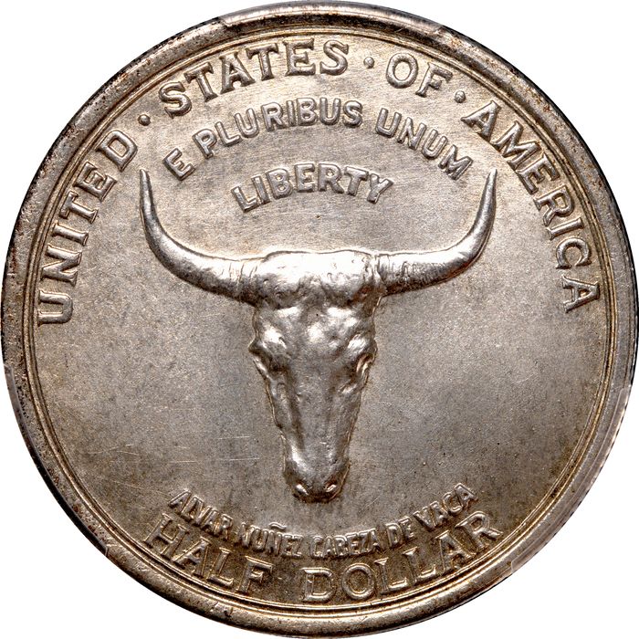 1935 Spanish Trail Commemorative Half Dollar (50c) Photo 3