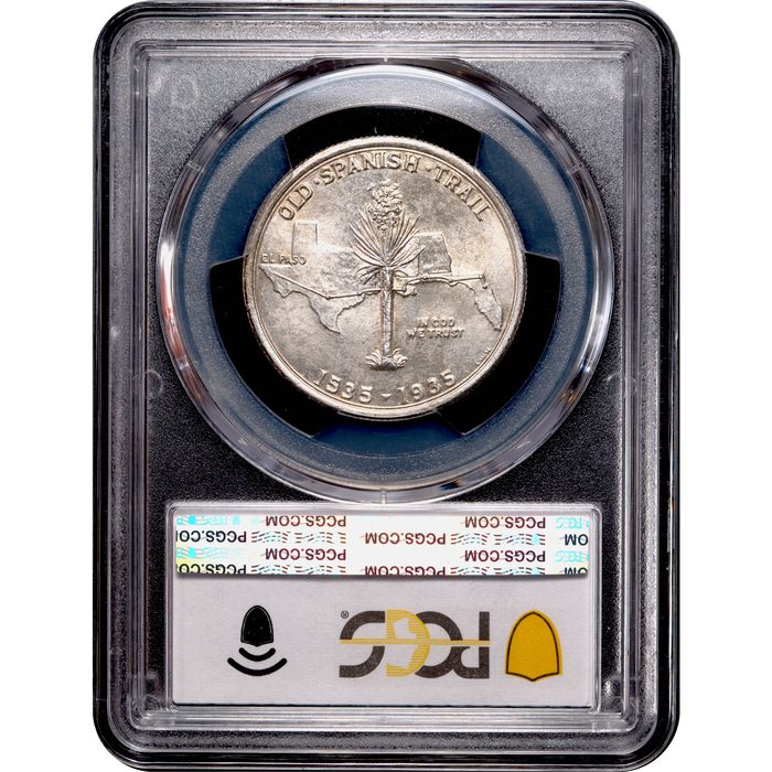 1935 Spanish Trail Commemorative Half Dollar (50c) Reverse Image