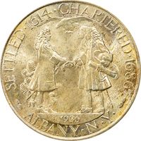 1936 Albany Commemorative Half Dollar (50c) Photo 4