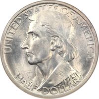 1936 Boone Commemorative Half Dollar (50c) Obverse Image