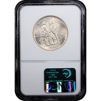 1936 Boone Commemorative Half Dollar (50c) Reverse Slab Image
