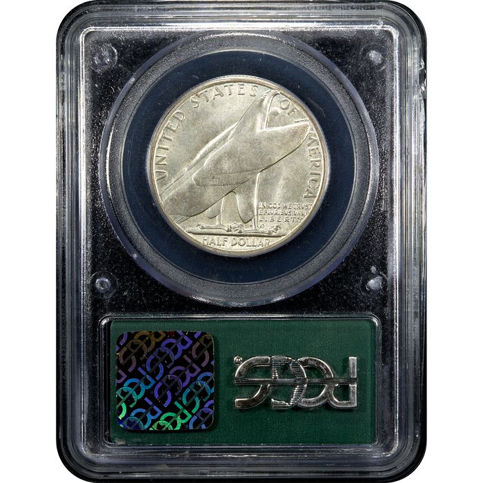 1936 Bridgeport Commem Half Dollar (50c) OGH Reverse Image