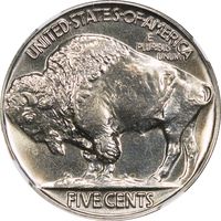 1936 Buffalo Nickel (5c) Brilliant Photo 4