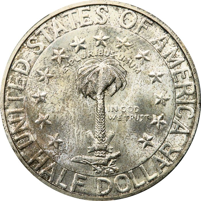 1936-D Columbia Commem Half Dollar (50c) Photo 4