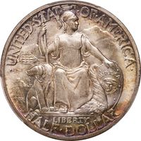 1936-D San Diego Commemorative Half Dollar (50c) Photo 3