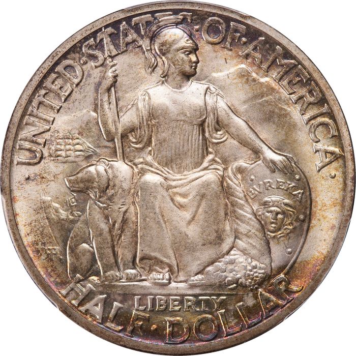 1936-D San Diego Commemorative Half Dollar (50c) Photo 3