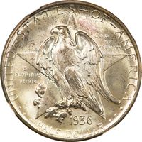 1936-D Texas Commemorative Half (50c) Photo 3