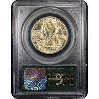 1936-D Walking Liberty Half Dollar (50c) OGH Reverse Image
