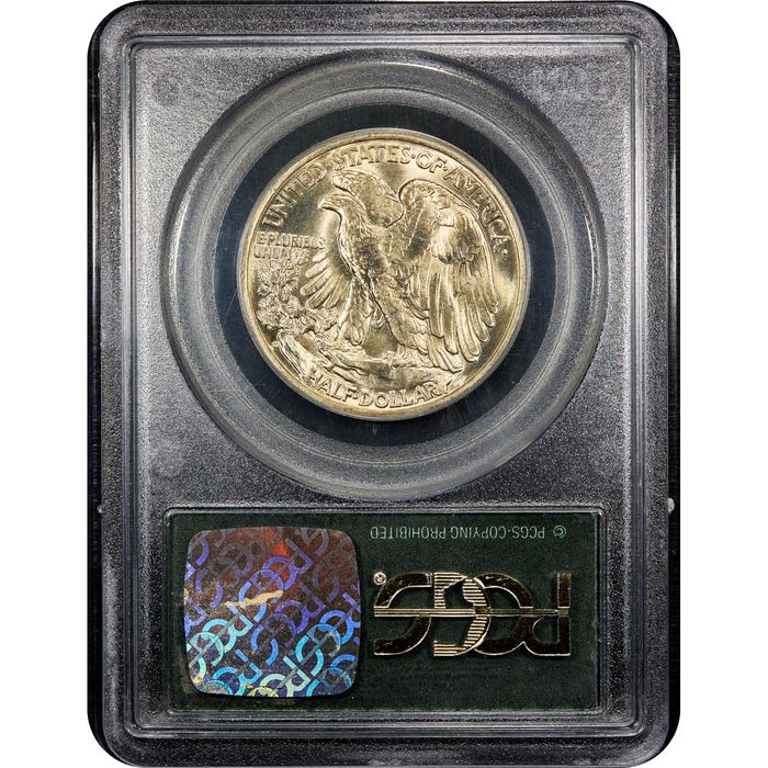 1936-D Walking Liberty Half Dollar (50c) OGH Reverse Image