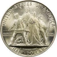 1936 Elgin Commem Half Dollar (50c) OGH Reverse Image