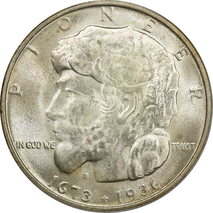1936 Elgin Commem Half Dollar (50c) Photo 3