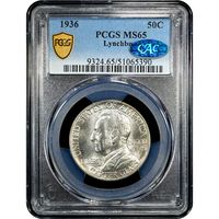 1936 Lynchburg Commem Half Dollar (50c) Obverse Image