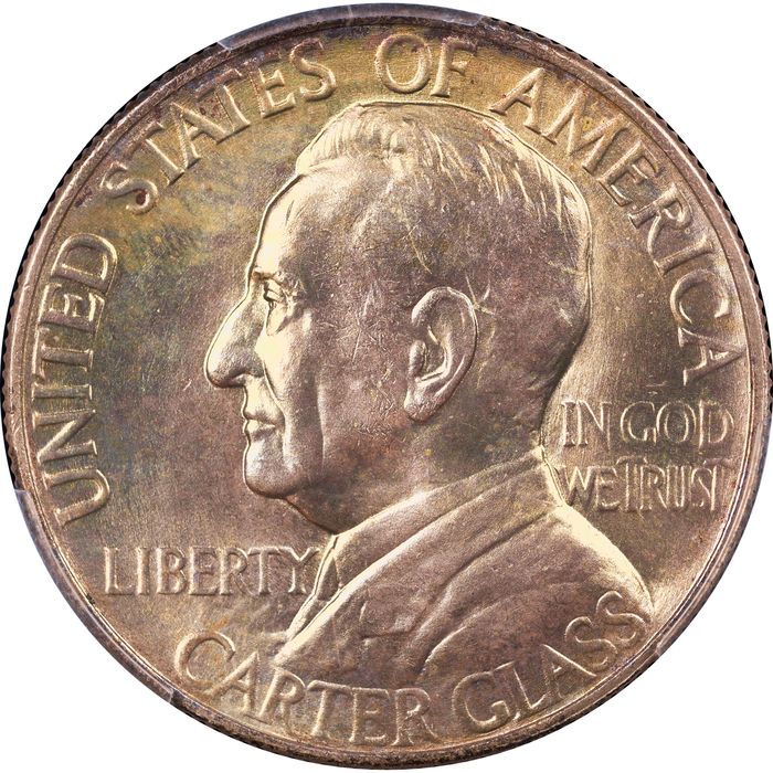 1936 Lynchburg Commemorative Half (50c) Obverse Image