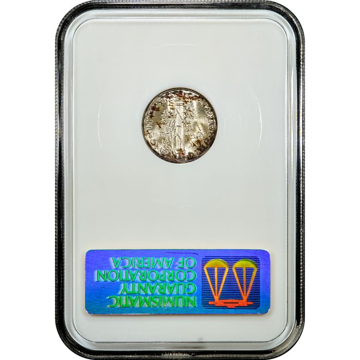 1936 Mercury Dime (10c) Reverse Slab Image