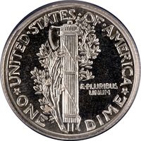 1936 Mercury Dime (10c) Photo 4