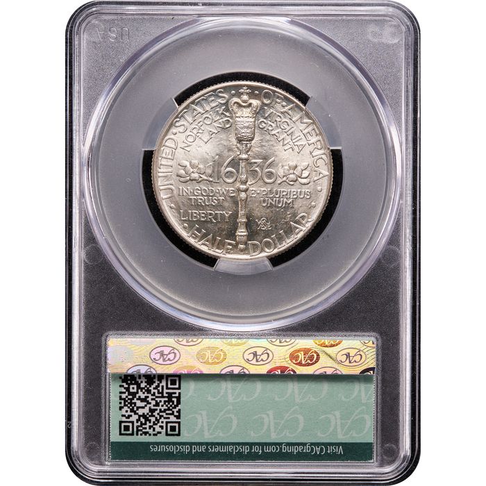 1936 Norfolk Commemorative Half Dollar (50c) Reverse Image