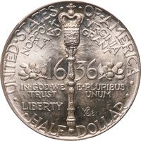 1936 Norfolk Commemorative Half Dollar (50c) Photo 4