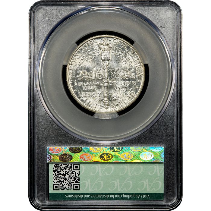 1936 Norfolk Commemorative Half Dollar (50c) Reverse Image