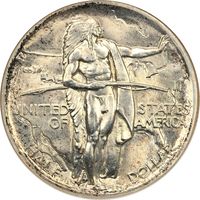 1936 Oregon Commemorative Half Dollar (50c) Obverse Image