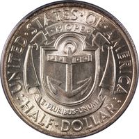 1936 Rhode Island Commemorative Half (50c) Reverse Image