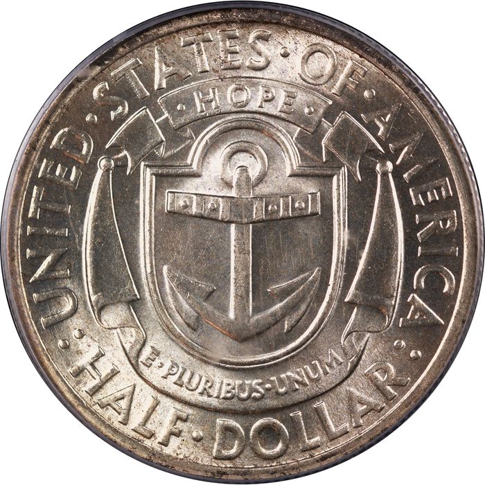 1936 Rhode Island Commemorative Half (50c) Reverse Image
