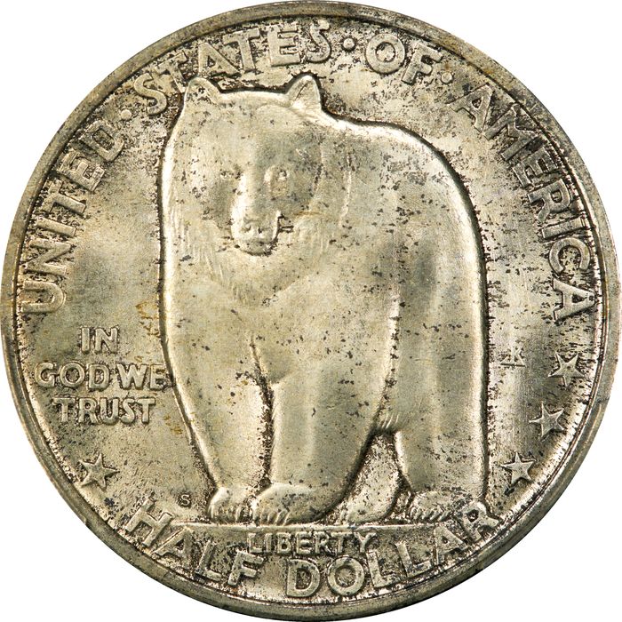 1936-S Bay Bridge Commem Half Dollar (50c) Photo 3
