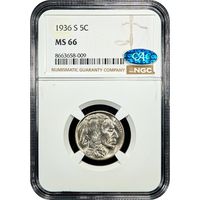 1936-S Buffalo Nickel (5c) Obverse Image