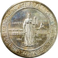 1936-S Columbia Commem Half Dollar (50c) Photo 3