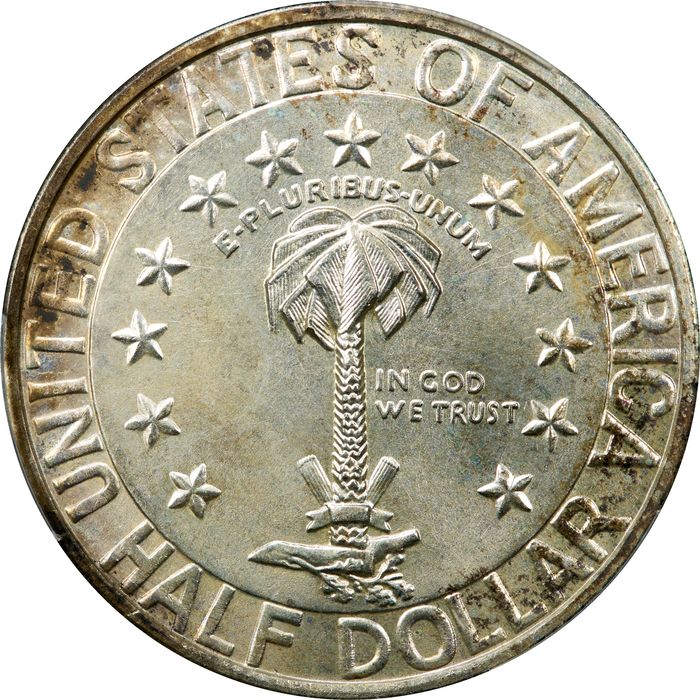 1936-S Columbia Commem Half Dollar (50c) Photo 4