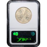 1936-S Columbia Commemorative Half Dollar (50c) Reverse Slab Image