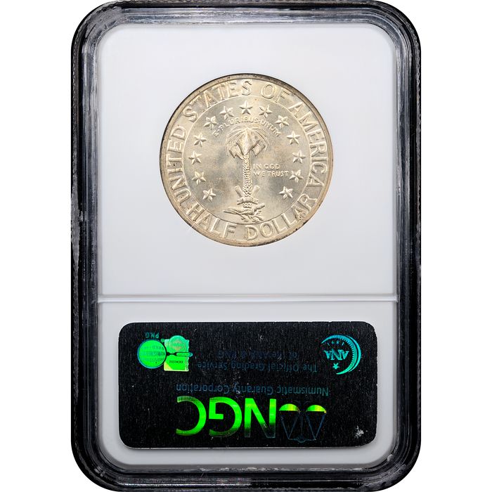1936-S Columbia Commemorative Half Dollar (50c) Reverse Slab Image