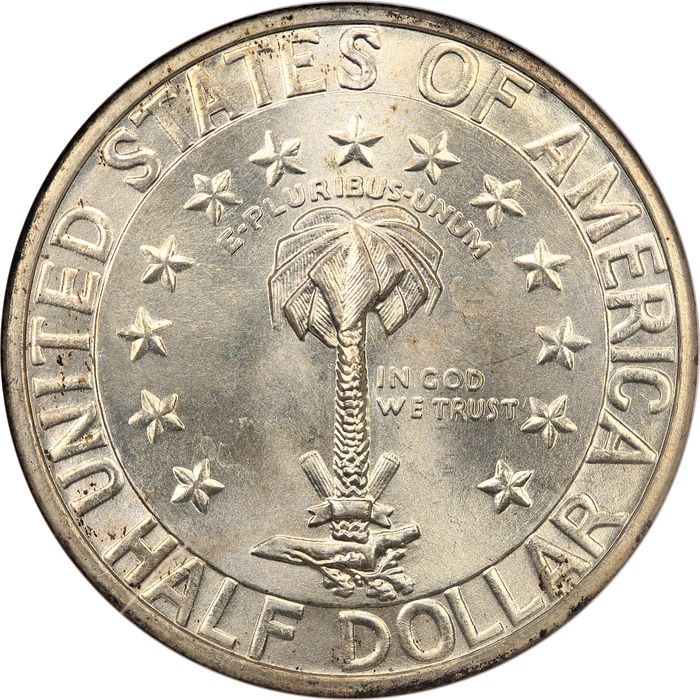 1936-S Columbia Commemorative Half Dollar (50c) Reverse Image