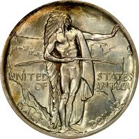 1936-S Oregon Commemorative Half Dollar (50c) Obverse Image