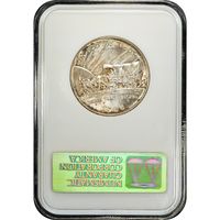 1936-S Oregon Commemorative Half Dollar (50c) Reverse Slab Image