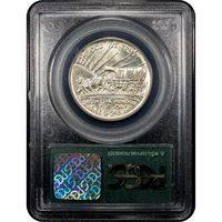 1936-S Oregon Commemorative Half Dollar (50c) OGH Reverse Slab Image