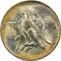 1936 Texas Commemorative Half Dollar (50c) Obverse Image