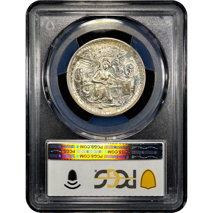 1936 Texas Commemorative Half Dollar (50c) Reverse Slab Image