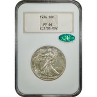 1936 Walking Liberty Half Dollar (50c) Obverse Image