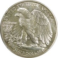 1936 Walking Liberty Half Dollar (50c) Photo 4
