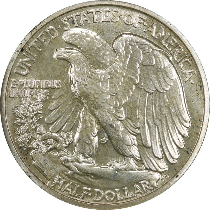 1936 Walking Liberty Half Dollar (50c) Photo 4