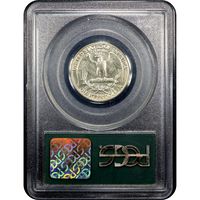 1936 Washington Quarter (25c) OGH Reverse Image