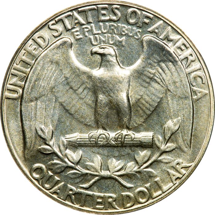 1936 Washington Quarter (25c) OGH Photo 4