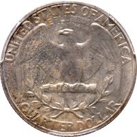 1936 Washington Quarter (25c) Reverse Image