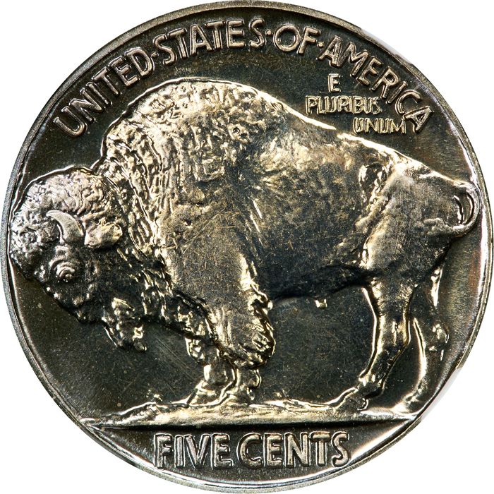 1937 Buffalo Nickel (5c) Reverse Image