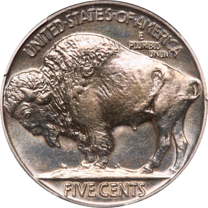 1937 Buffalo Nickel (5c) Reverse Image