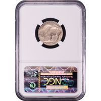 1937-D 3 Legs Buffalo Nickel (5c) Reverse Image