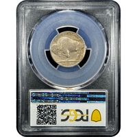 1937-D 3 Legs Buffalo Nickel (5c) Reverse Image
